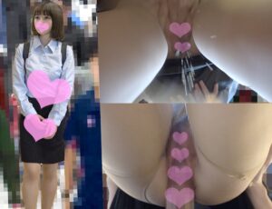 【1006080】[Gcolle-PPV-1006080]【電車悪戯】ハーフ顔美人OLに中出し！手淫に大量潮吹きの敏感な下半身にパンスト破り挿入でガクガク脳イキ